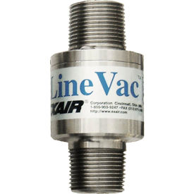 Exair® Threaded Line Vac Stainless Steel 14.7 CFM 1
