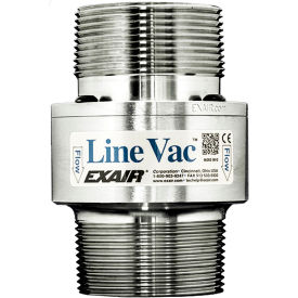 Exair® Threaded Line Vac Stainless Steel 58.5 CFM 2-1/2