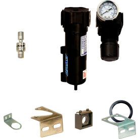 Exair® Threaded Line Vac Kit Aluminum 5.6 CFM 3/8
