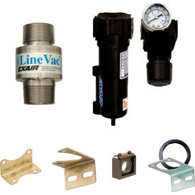 Exair® Threaded Line Vac Kit Aluminum 33 CFM 1-1/2