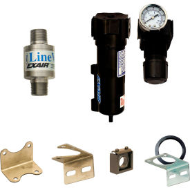 Exair® Threaded Line Vac Kit Stainless Steel 10.7 CFM 3/4