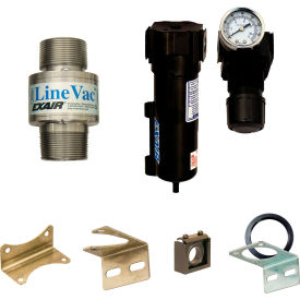 Exair® Threaded Line Vac Kit Stainless Steel 33 CFM 1-1/2