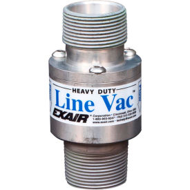 Exair® Heavy Duty Threaded Line Vac Only Hardened Alloy 49 CFM 1-1/4