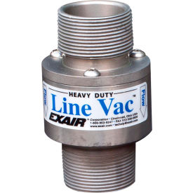 Exair® Heavy Duty Threaded Line Vac Only Hardened Alloy 55 CFM 1-1/2