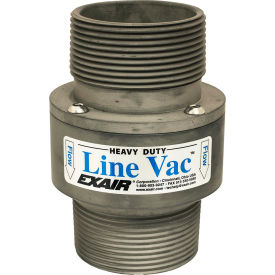 Exair® Heavy Duty Threaded Line Vac Only Hardened Alloy 90 CFM 2-1/2