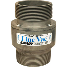 Exair® Heavy Duty Threaded Line Vac Only Hardened Alloy 108 CFM 3