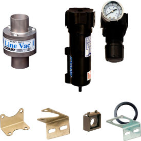Exair® Heavy Duty Line Vac Kit Hardened Alloy 55 CFM 1-1/2