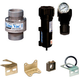 Exair® Heavy Duty Threaded Line Vac Kit Hardened Alloy 75 CFM 2