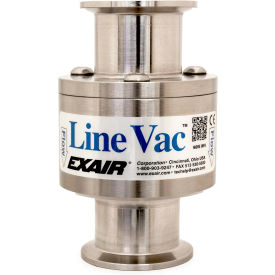 Exair® Sanitary Flange Line Vac 316 Stainless Steel 33 CFM 1-1/2