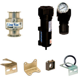 Exair® Sanitary Flange Line Vac Kit 316 Stainless Steel 45 CFM 2
