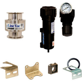 Exair® Sanitary Flange Line Vac Kit 316 Stainless Steel 58.5 CFM 2-1/2