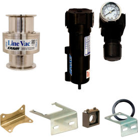 Exair® Sanitary Flange Line Vac Kit 316 Stainless Steel 68.5 CFM 3