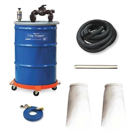 High Lift Chip Trapper System, 110 gal., Reusable, 43 scfm MPN:6190-110