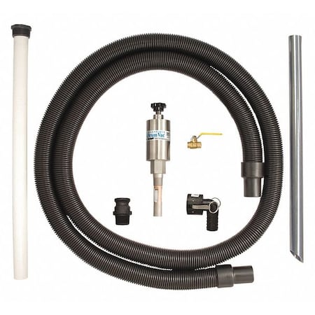 Reversible Drum Vacuum System, 55 gal., Hose Dia. 1-1/2