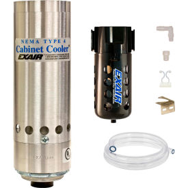 Exair® NEMA 4 Cabinet Cooler System Continuous Operation 25 CFM 1/4