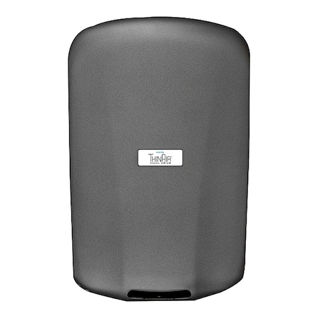 Automatic Hand Dryer, 14 sec Dry, 208 to 277V AC, Gray, Epoxy Enamel MPN:328116H