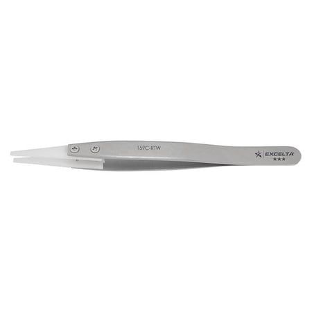 Tweezer 5 In. White Delrin Str Replace MPN:159C-RTW