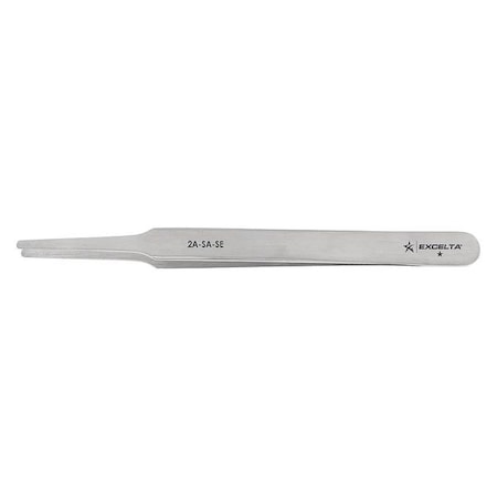 Tweezers, SS, Straight, 4 3/4