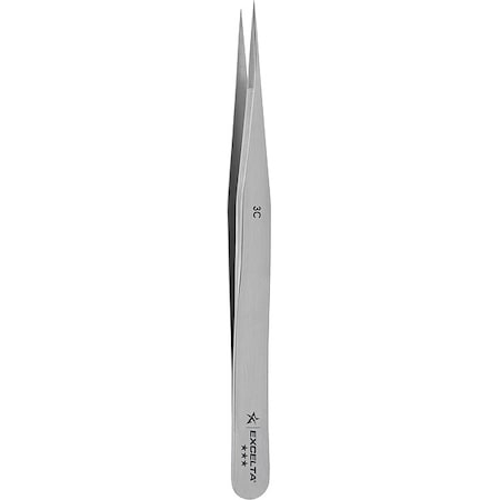 Tweezers, Carbon Steel, 4 1/4