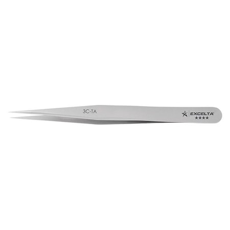 Tweezer 4.25 In. Titanium Str Very Fine MPN:3C-TA