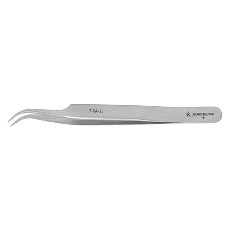 Tweezer, Curved Fine, 4-1/2 in. L, SS MPN:7-SA-SE