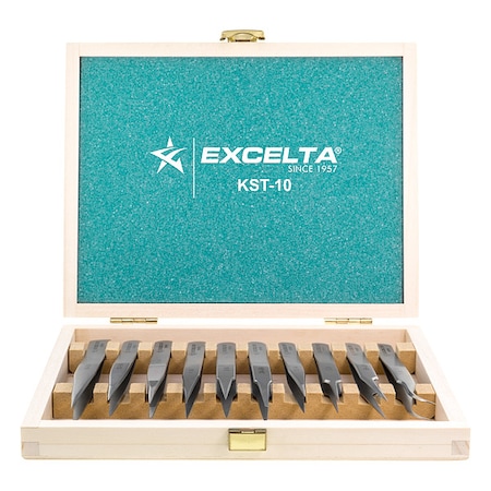 Tweezers Set, SS, Anti-Magnetic, Point Tip MPN:KST-10