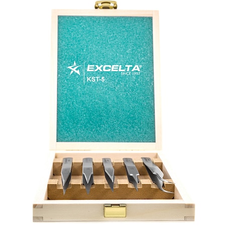 Tweezers Set, SS, Anti-Magnetic, Point Tip MPN:KST-5