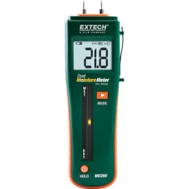 Extech MO260 Combination Pin/Pinless Moisture Meter Reachargeable 0.44