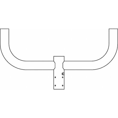 Pole Bracket, Steel Housing, 30