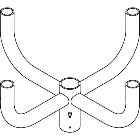 Pole Bracket, Steel Housing, 30