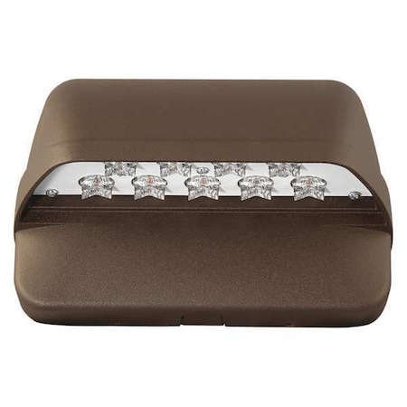 LED Wall Pack, 17W, 2100 lm, 5-1/4