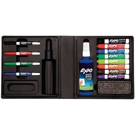 Dry Erase Marker Set, Chisel/Fine Tip, Assorted Colors Low Odor MPN:80054A