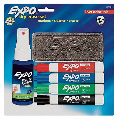 Dry Erase Marker Set Chisel MPN:80653