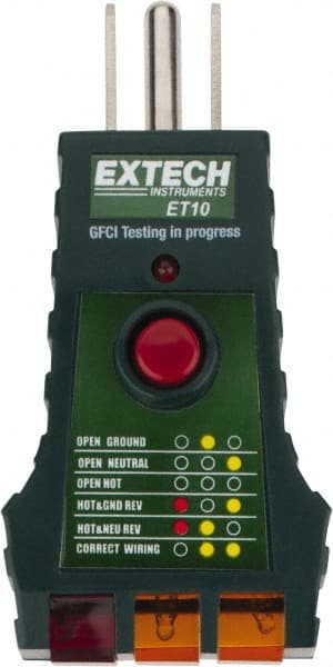 Receptacle Tester with GFCI MPN:ET10