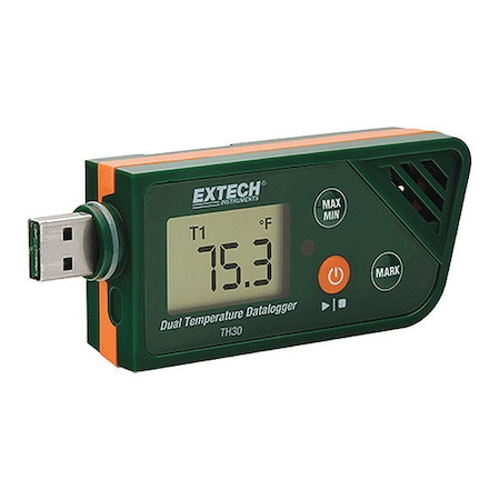 USB Dual Temperature Datalogger MPN:TH30