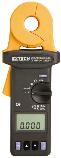 1/4 to 1,500 k Ohm, Earth Ground Resistance Tester MPN:382357