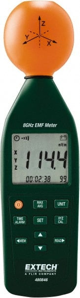 8 Ghz Max, LCD Display, RF and EMF Meter MPN:480846
