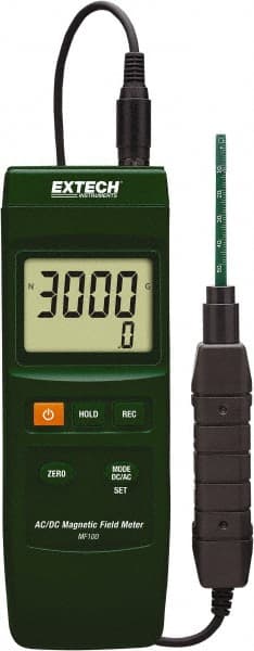 EMF Meters, Meter Type: EMF/ELF , Display Type: LCD , Maximum Frequency (Hz): 60 , Minimum Frequency (Hz): 50 , Power Supply: 9V , Includes: 9V Battery MPN:MF100