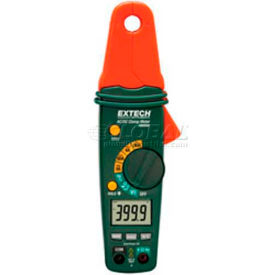 Extech 380950 80A Mini AC/DC Clamp Meter Small diameter elongated jaw 380950