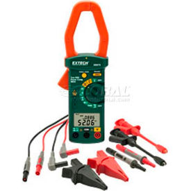 Extech 380976-K 3-Phase True RMS Power Clamp Meter Kit 380976-K
