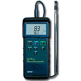 Extech 407123-NIST Heavy Duty Hot Wire Thermo-Anemometer 407123-NIST