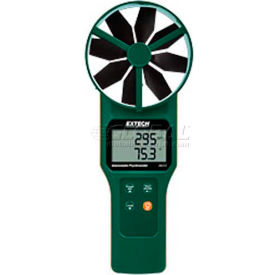 Extech AN310-NIST Large Vane Anemometer/Psychrometer With Nist AN310-NIST