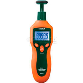 Extech RPM33-NIST Mini Laser Photo/Contact Tachometer With Nist RPM33-NIST