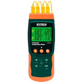 Extech SDL200-NIST 4-Channel Datalogging Thermometer SDL200-NIST