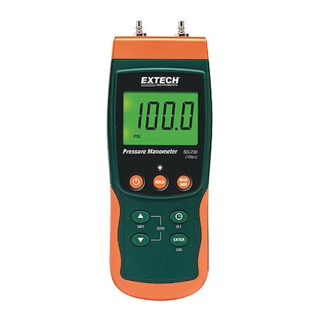 Pressure Manometer/Datalogger, 100psi MPN:SDL730