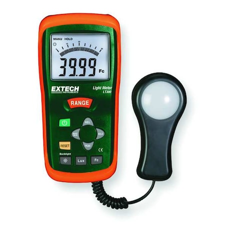 Light Meter, 0 To 40K Fc, 0 To 400K Lux MPN:LT300