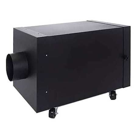 Air Scrubber, 500 cfm, Black, 120V AC MPN:400-UCA2-BL
