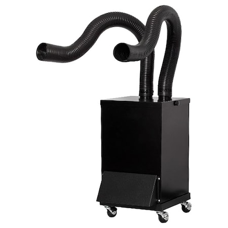 Air Cleaning System, 4.4 ft L Hose, 2 Arms MPN:S-987-2A