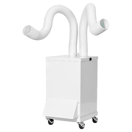 Air Cleaning System, White, (2)4.4 ft Arms MPN:S-987-2A WHITE
