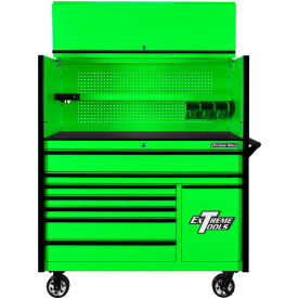 Extreme Tools DX Power Workstation Hutch & Roller Cabinet 54-5/8